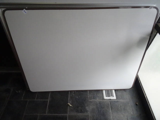 lot 217 image: 48 X 36 White Board