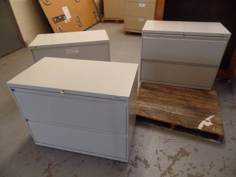 HON Lateral Filing Cabinets (3)