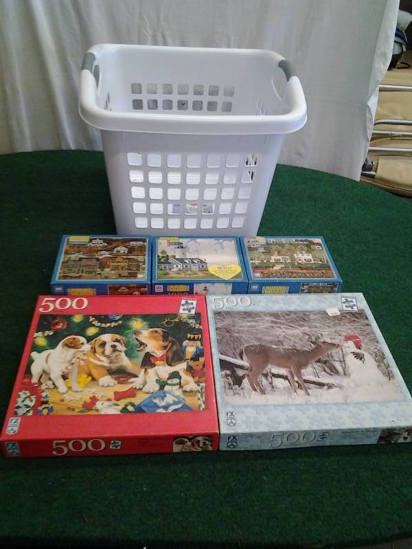 Hamper & Puzzles