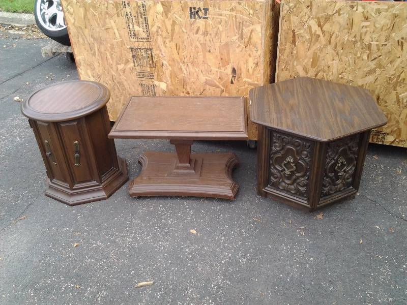 2-End Tables, 1-TV Stand