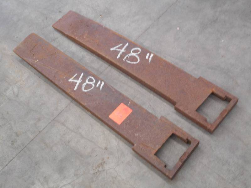 (1) Set Of Heavy Duty 6x48 Steel ...
