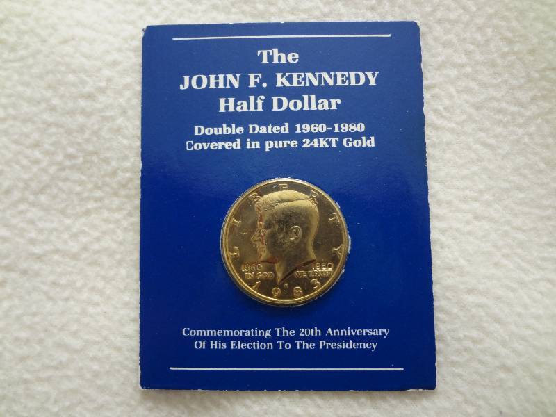 1983 Kennedy Gold Plated Half Dollar | Coin Auction | K-BID