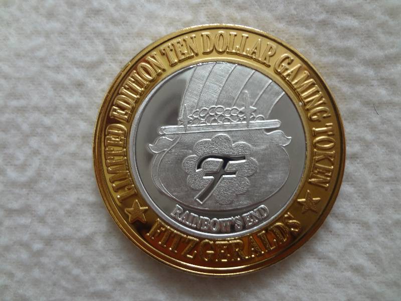 Fitzgeralds Casino .999 Silver Token