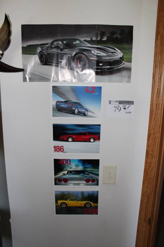 lot 79 image: Lot of (5) Wall Decorations.