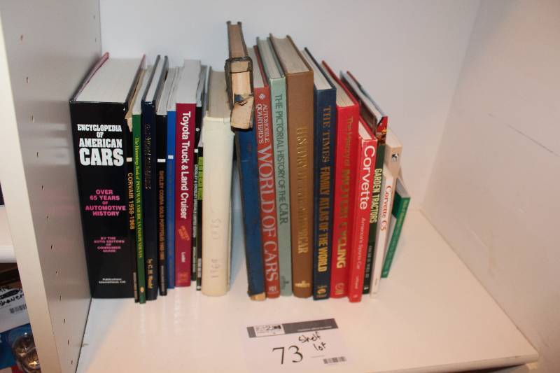 lot 73 image: Shelf Lot of Books.