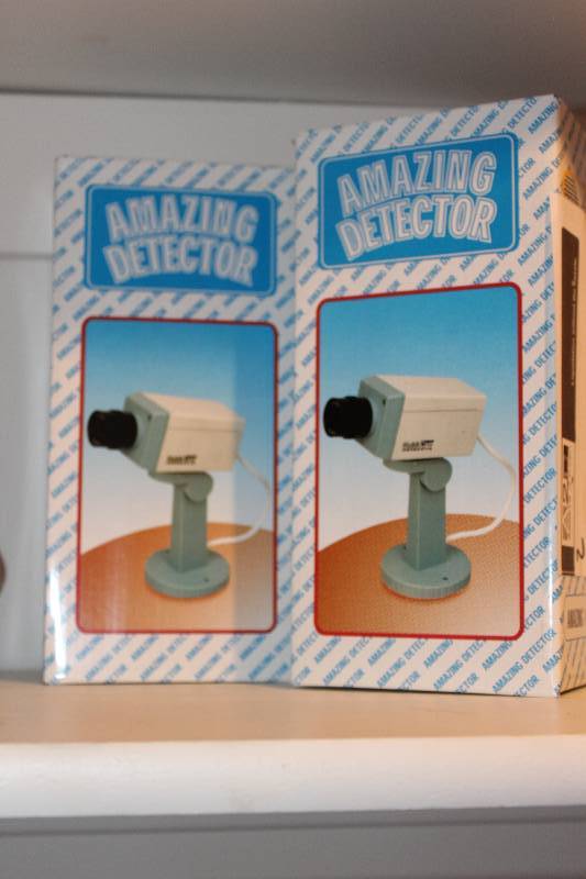 lot 54 image: Box Lot of (2) Amazing Detectors Motion Sensor Cameras.