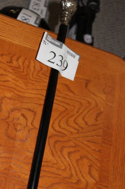lot 239 image: Miscellaneous Decorative Cane 35.