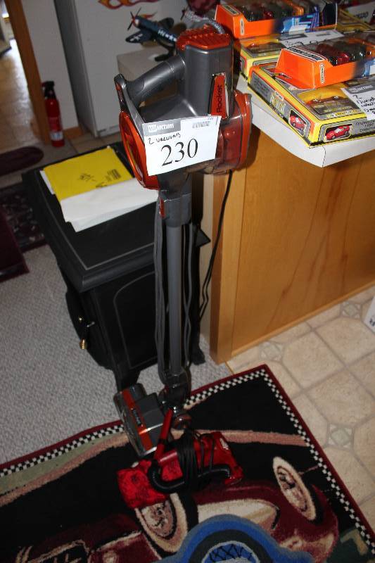 lot 230 image: Lot of (2) Dirt Devil Vacuums.