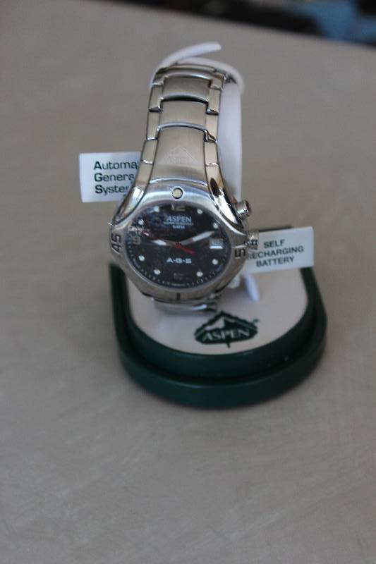 lot 216 image: Aspen Watch wDisplay Holder.