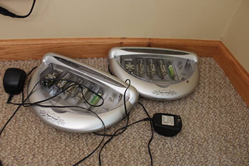 lot 257 image: Lot of (2) Supercharger Battery Chargers.