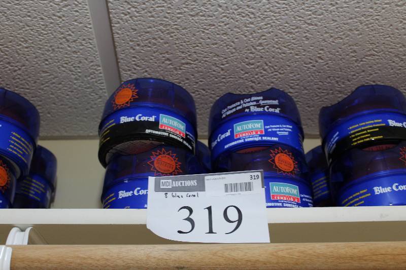 lot 319 image: Autofom Blue Coral Automotive Surface Sealant.