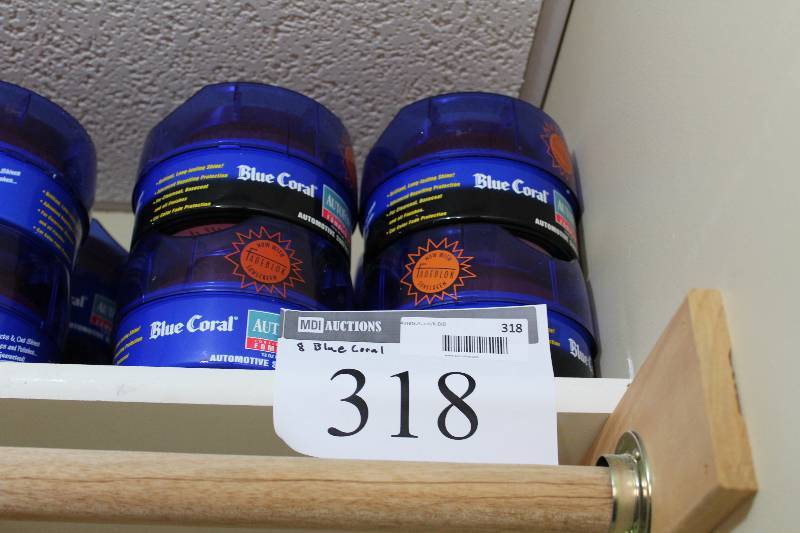 lot 318 image: Autofom Blue Coral Automotive Surface Sealant.