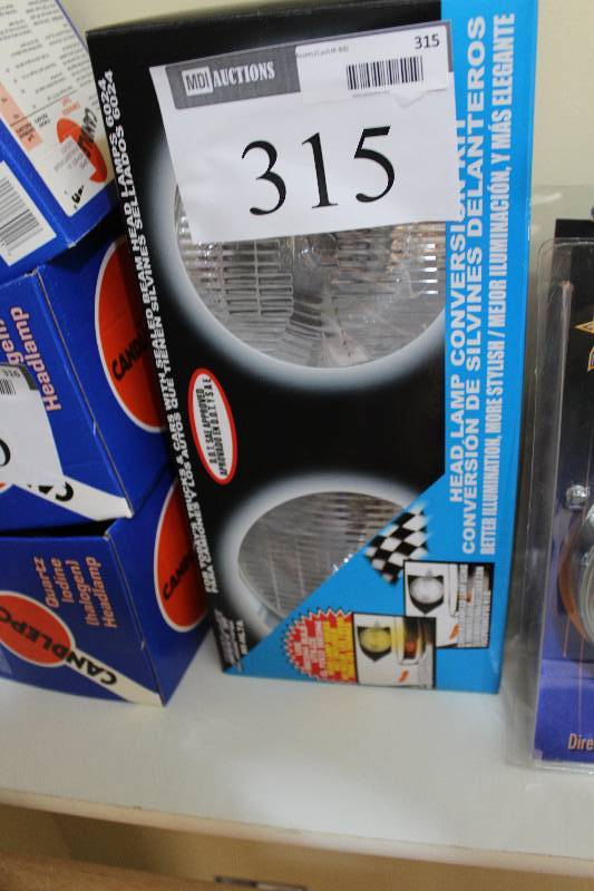 lot 315 image: Lot of (2) Ultra White Halogen Sooplights.