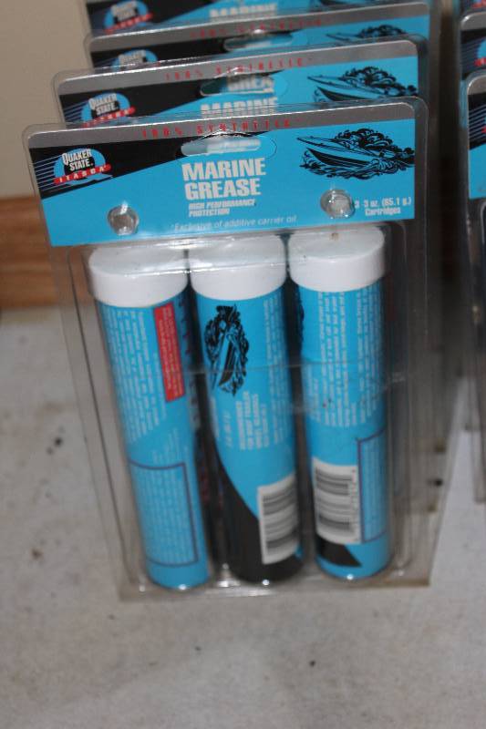 lot 309 image: Lot of (5) Marine Grease 3 Packs.