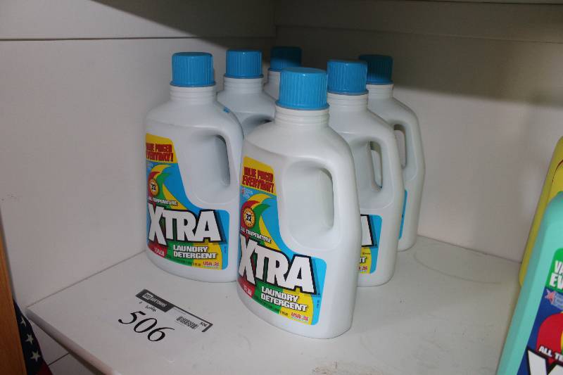 lot 506 image: Lot of (6) Laundry Detergent Bottles.