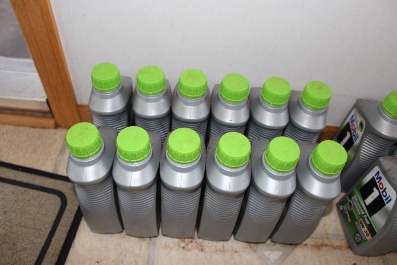 lot 415 image: Lot of (12) Mobil 1 0W-20 Fully Synthetic Oil Quarts.