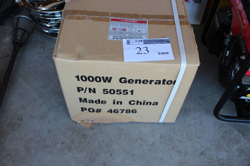 lot 23 image: 1000W Generator PN 50551.