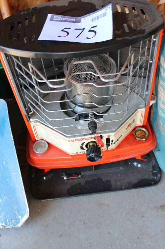 lot 575 image: Aladdin Young II Propane Heater J380 Model.