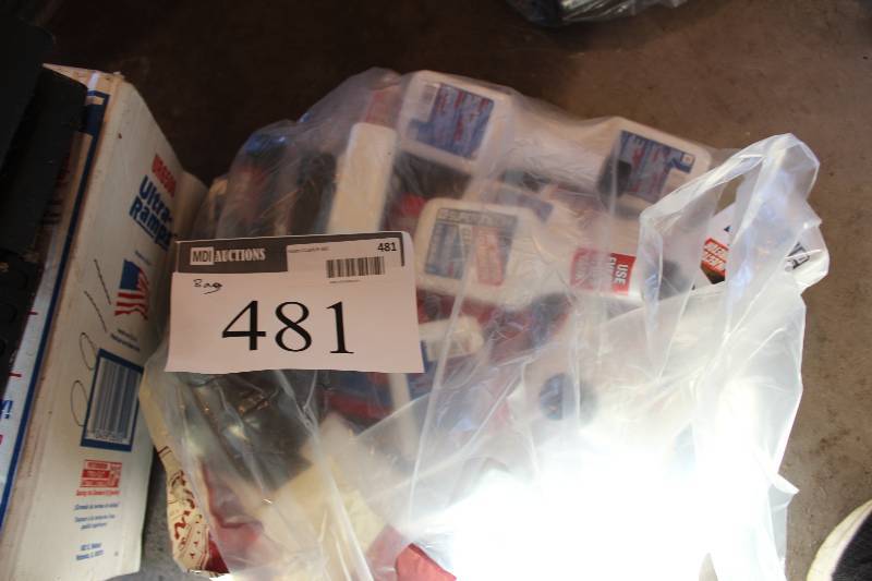 lot 481 image: Bag Lot of Automotive Fluids Including Fuel Injector & Carb Supertech Fuel Injector Cleaner Gas Treatment.