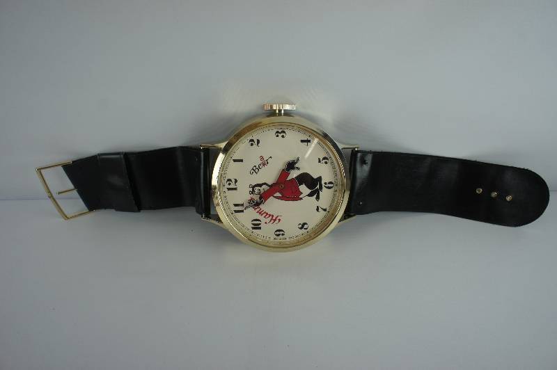 Hamms Wrist Watch Shaped Clock
