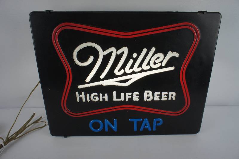 Miller High Life Neo-Neon Lighted Sign