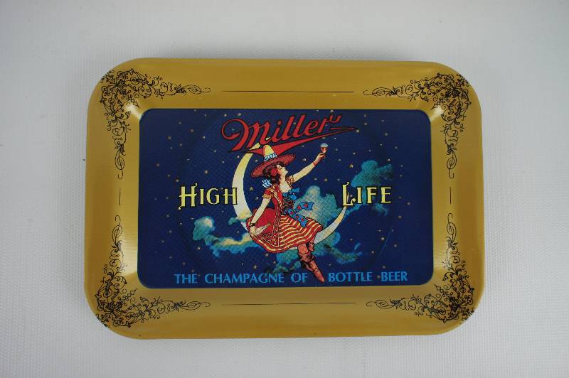 Miller Lady in the Moon Vintage Tip Tray