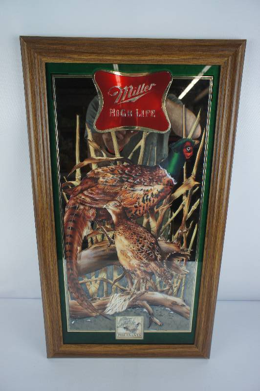 Miller High Life Pheasants Mirror
