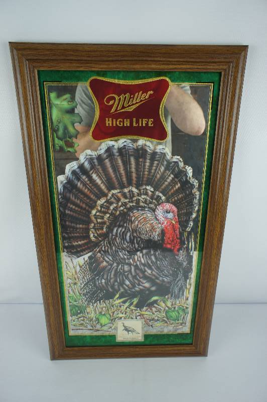 Miller High Life Wild Turkey Mirror