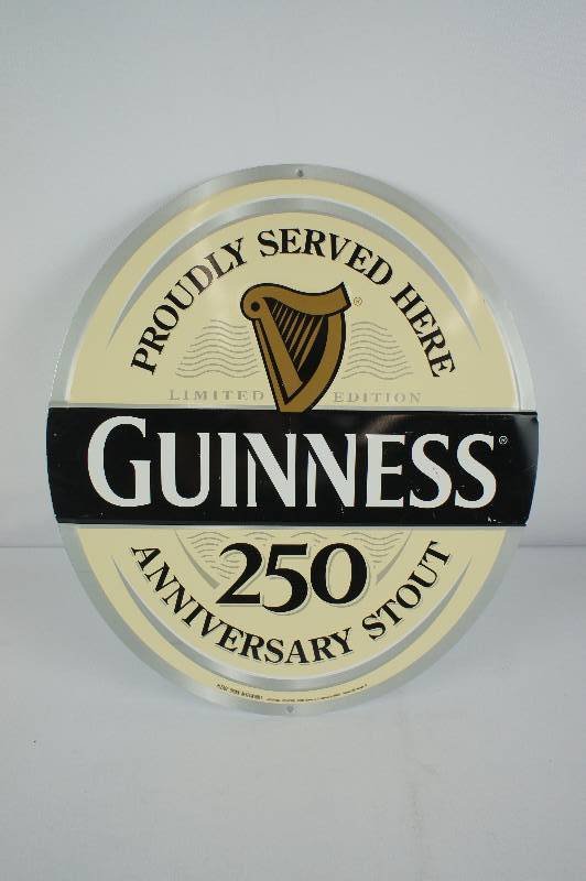 Guinness 250th Anniversary Tin Sign