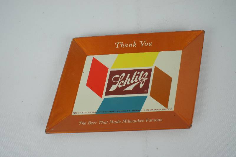 Schlitz Beer Tip Tray