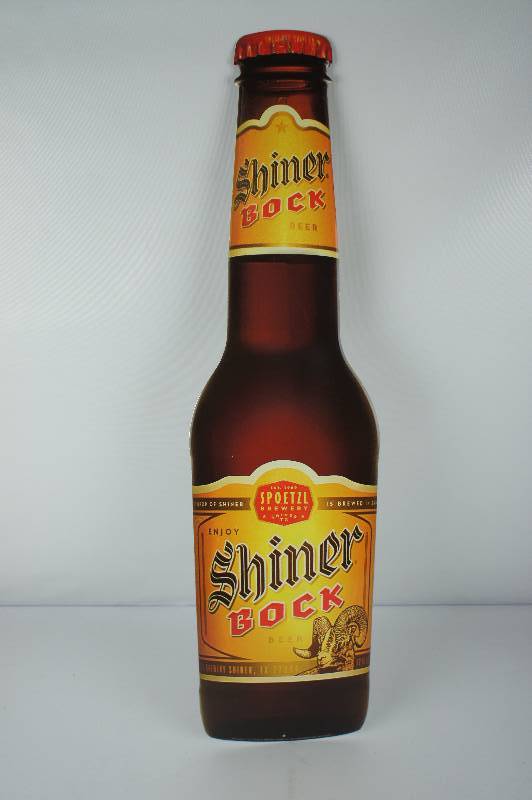 Shiner Longneck Bottle Tin