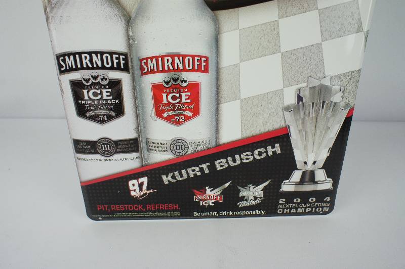 Kurt Busch Smirnoff Ice Tin Taurus