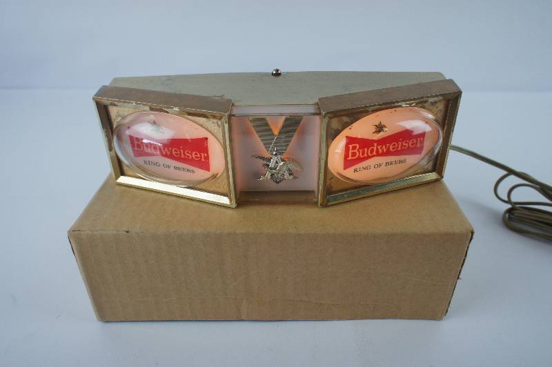 Budweiser Cash Register Lighted Sign