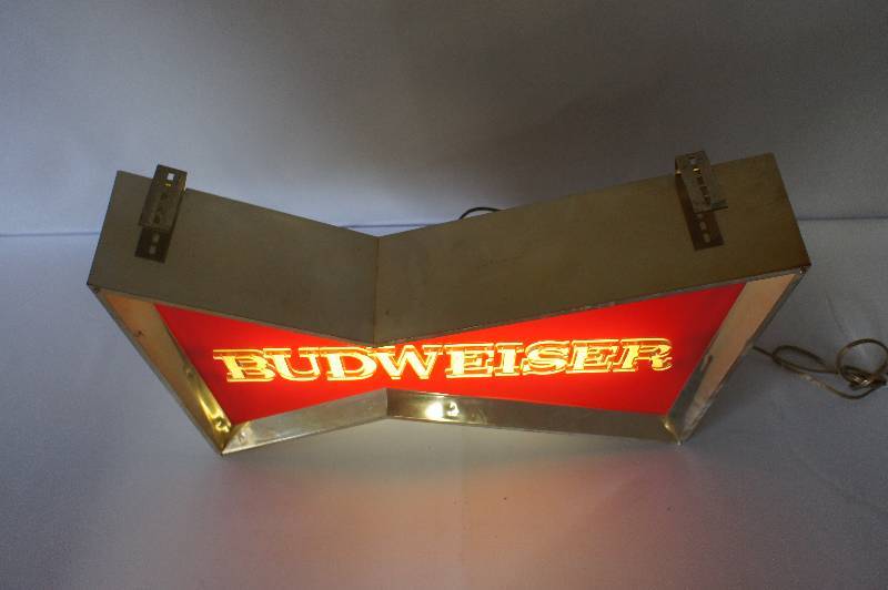 Budweiser Bow-tie Lighted Sign