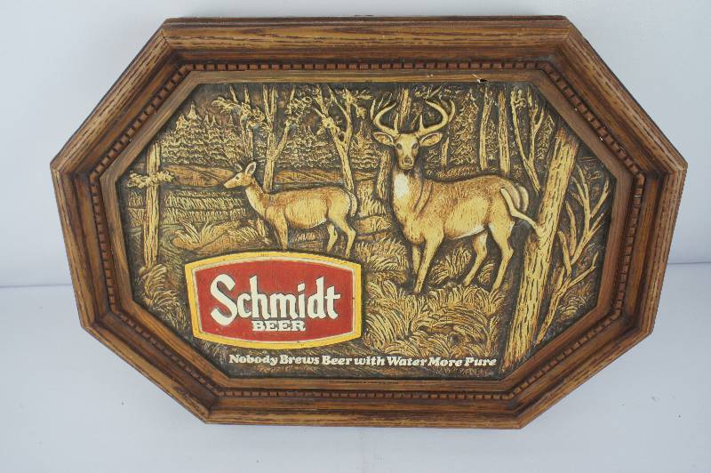 Schmidt Beer Deer Sign