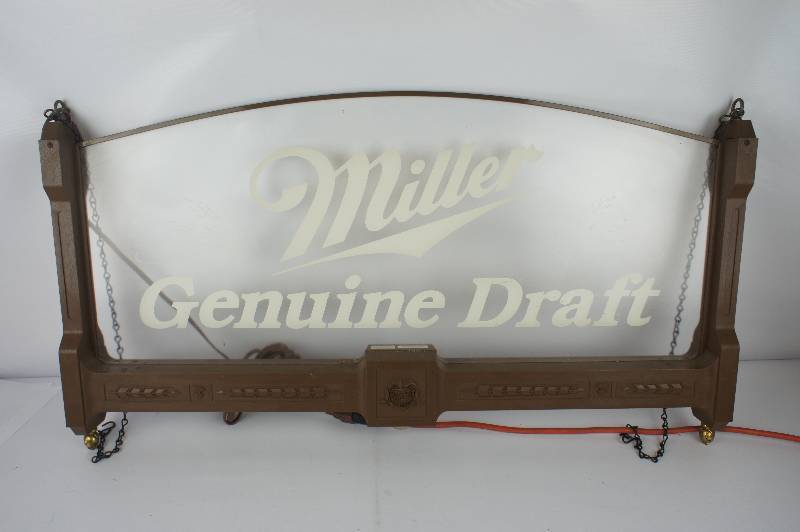 Miller Genuine Draft Lighted Sign