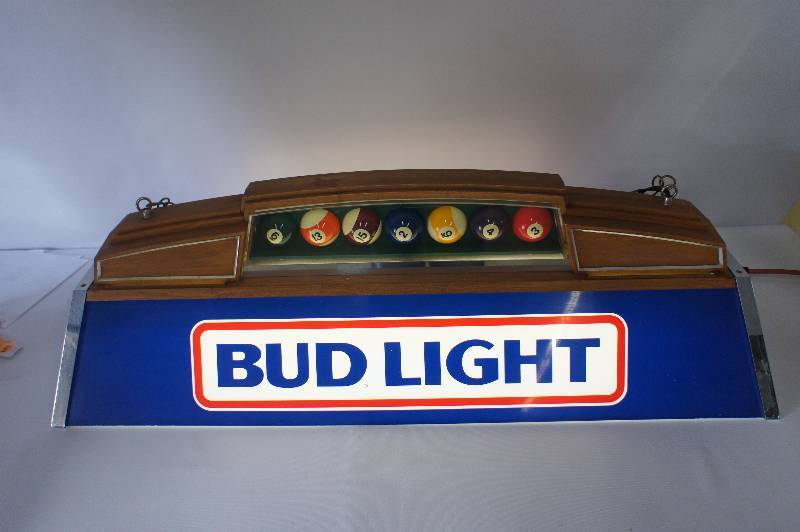 Bud Light Pool Table Light