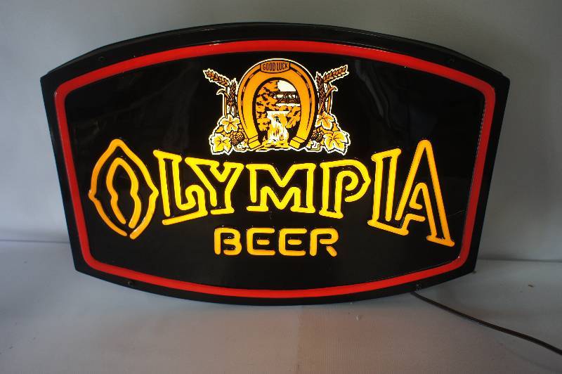 Olympia Beer Lighted Sign