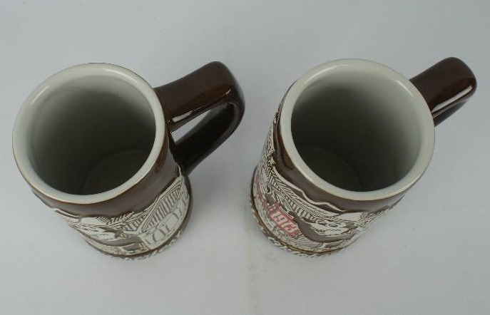 Lot of 2 Hamms Salutes Oktoberfest Steins