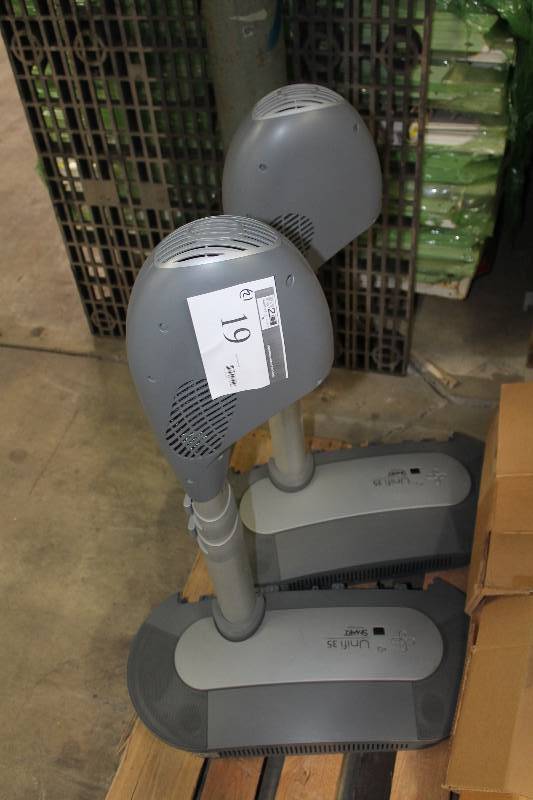 lot 19 image: Lot of (2) Unifi 35 Smart DLP Projector.