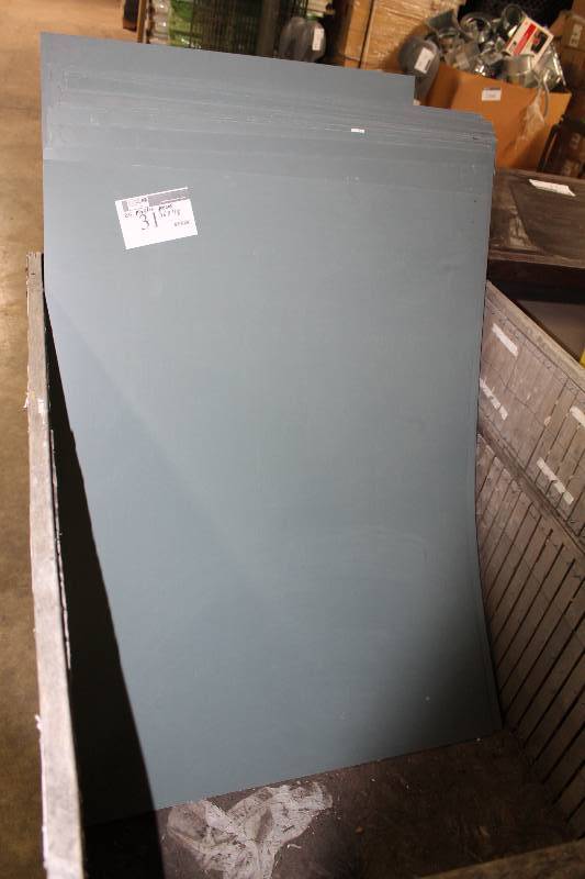 lot 31 image: Lot of (24) Plastic Pieces 36 x 48.
