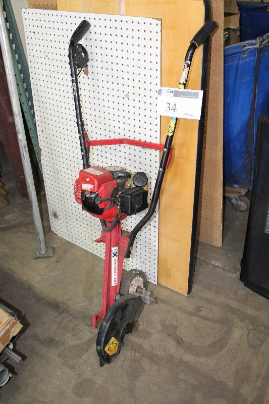 lot 34 image: Little Wonder Xtra Pro Edger Gas Powered.