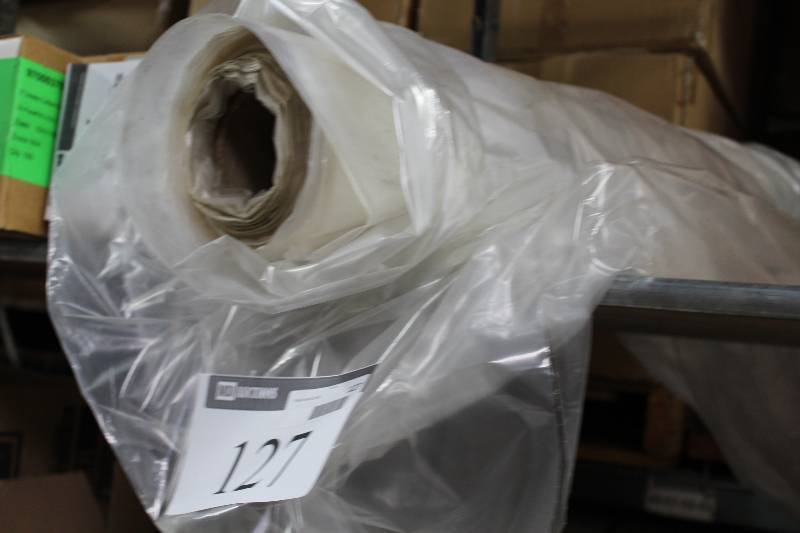 lot 127 image: Roll of Plastic Sheeting.