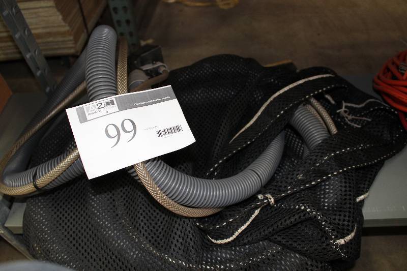 lot 99 image: Bag Lot of Vacuum Hoses & Accessories.