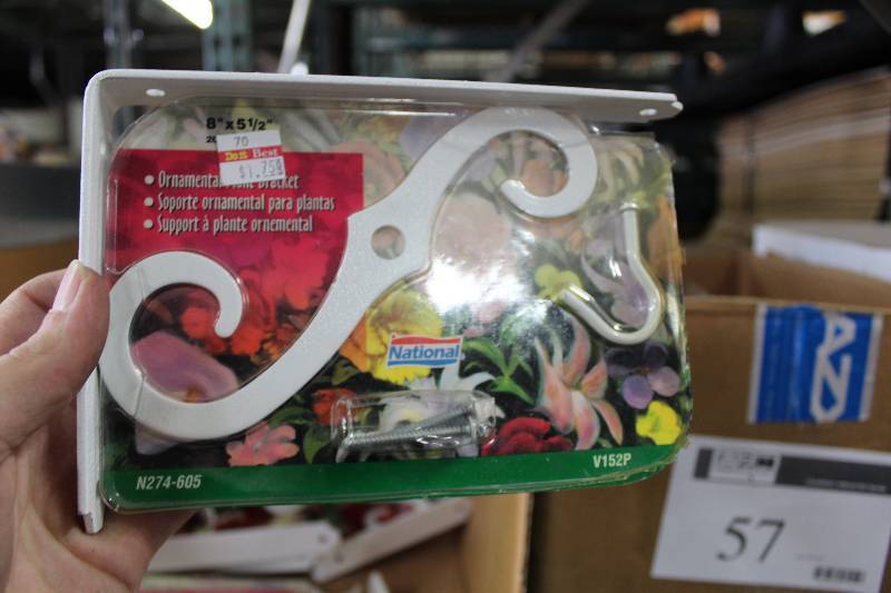 lot 56 image: Box Lot of Ornamental National Brackets.