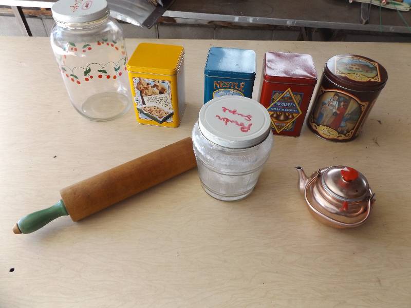 Tins and Jars