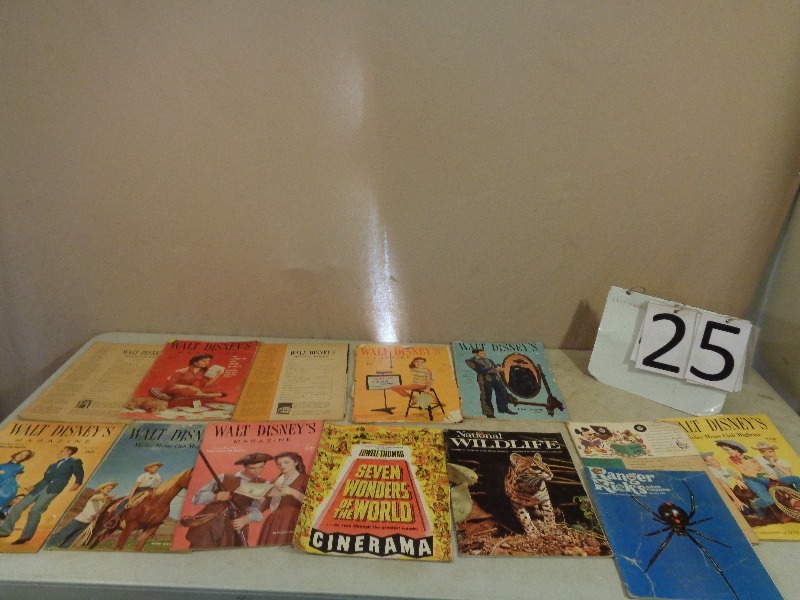 13 Old Magazines