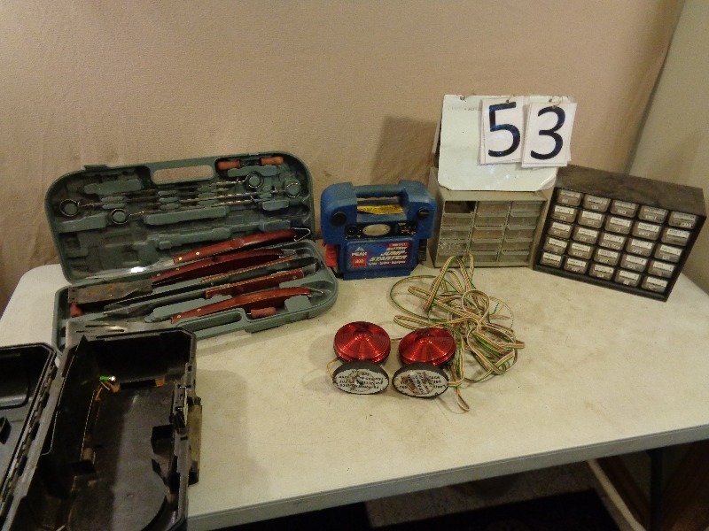 2 Hardware Orgainzers with Contents and More