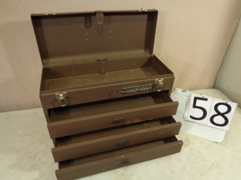 Waterloo 3 Drawer Metal Toolbox