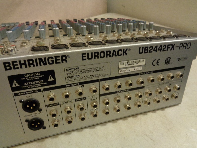 Behringer 16 Channel Mixing Board | Jewelry, Furniture, Tools ...